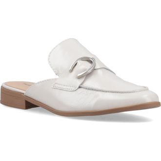 Hush Puppies Calla Leren Dames Ivoor Muilders