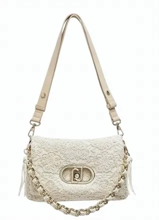 Liu Jo Lapuffy Crochet Shoulder Bag