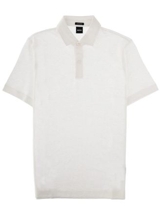 HUGO BOSS H-Press Polo Shirt - White