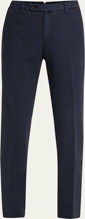 Incotex Mens High Cotton Doeskin Pants