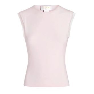 Genny Sleeveless Tops, female, Pink, Size: 2XS Sleeveless Jersey Top