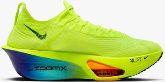 Nike Womens Alphafly Next 3 Shoe In Volt/dusty Cactus/total Orange/concord