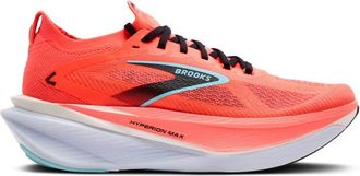 Brooks Mens Hyperion Max 3 Shoes In Fiery Coral/black/atomizer