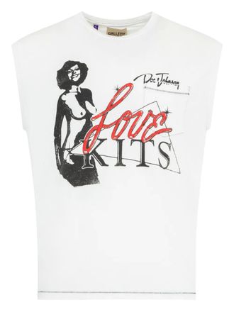 Gallery Dept. T-shirt con stampa - Bianco