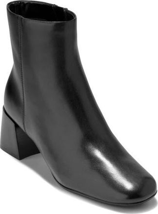 Cole Haan Grand Ambition Annabeth Leather Bootie in Black Suede at Nordstrom, Size 8.5