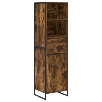 vidaXL Estanter&iacute;a Para Libros Roble Ahumado 43 X 36 X 150.5 Cm Vidaxl