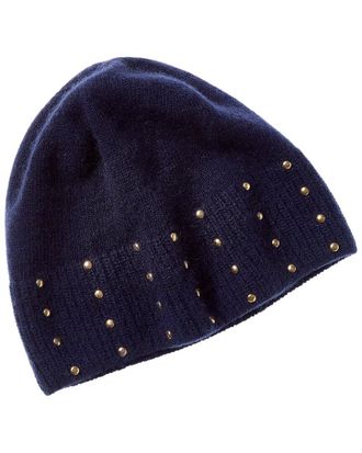Portolano Round Studs Cashmere Beanie