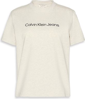 Calvin Klein Jeans T-Shirt »A- INST. LOGO CLASSIC TEE SS« mit Logoschriftzug