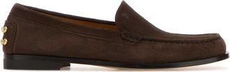 Tod's Tods Chocolate Suede Loafers