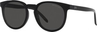 Michael Kors Mens MK2187-300587-54 MK2187 54 300587 Texas Sunglasses - Black - One Size