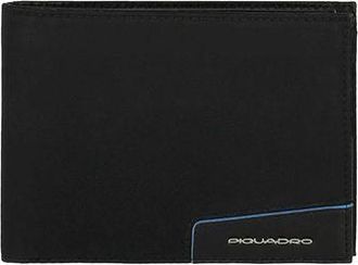 Piquadro Mens Wallet Black Recycled Nylon Bags