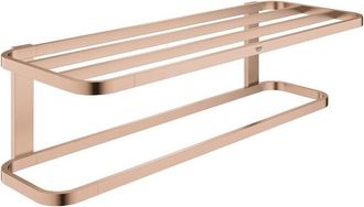 GROHE Toallero M&uacute;ltiple Selection 600 Mm Oro Rosa Brillante Cepillado