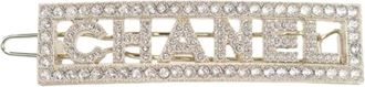Chanel Pre-owned Barrette - Dames - Vintage Accessoires - Geel - ONE Size - Vintage