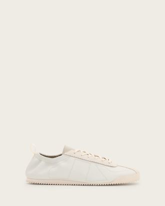 AllSaints Kenny Low Top Suede Sneakers
