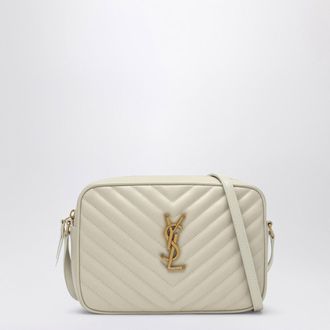 Saint Laurent Lou cream quilted leather Camera bag