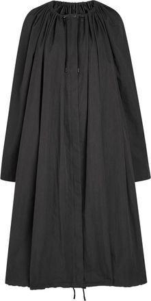 Toteme Parachute Cotton-poplin Midi Dress - Black - M (UK12 / M)