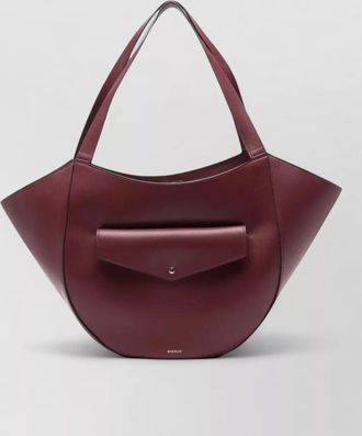 Wandler hortensia leather shoulder bag