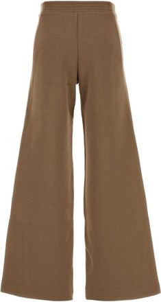 Max Mara Womens Camel Cotton Ifrem Joggers Cammello Exterior: Pantaloni Trousers