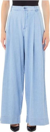 Liu Jo Donna, Pantaloni, Blu, M, new