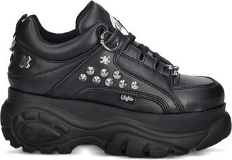 Buffalo studded platform sneakers - Black