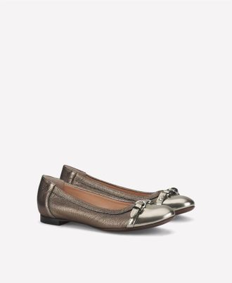 AGL Womens Monika Pebble Flat In Metallic