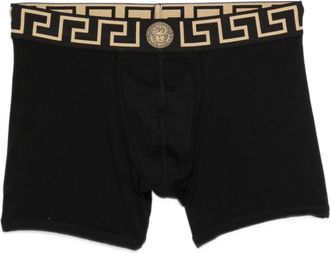 Versace Stretch Cotton Boxer Briefs - Heren - Onderbroek - Zwart - M - Katoen - Ondergoed
