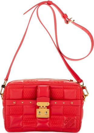 Louis Vuitton Borsa a spalla trapuntata - Rosso