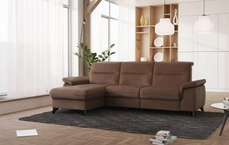 Sit&more Ecksofa »Astoria L-Form« wahlweise mit motorischer Relaxfunktion