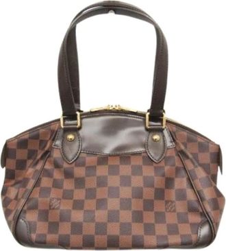Louis Vuitton Pre-owned Handbag - Dames - Vintage Handtas - Bruin - ONE Size - Vintage