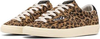 Autry Windscape Low Leather Sneaker in Leopard at Nordstrom, Size 36