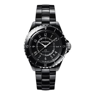Chanel Watch J12 Caliber 12.1 - female - Chanel - Watches - Black - ONE SIZE - Accessories