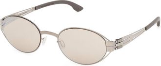 Ic! Berlin IC0062 Noemi 34G Mens Sunglasses Brown Size 54
