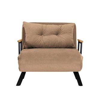 Calicosy Sill&oacute;n cama en tela L67 cm - Topo
