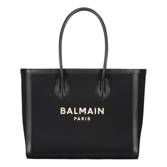 Balmain Tote Bags, female, Black, Size: ONE SIZE Tote Bag with Logo