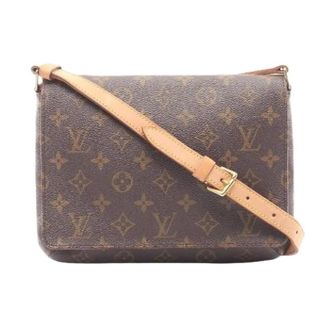 Louis Vuitton Pre-owned Cross Body Bags, female, Brown, Size: ONE SIZE Pre-owned Musette Tango Monogram shoulder bag