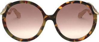 Roberto Cavalli round-frame sunglasses - Yellow
