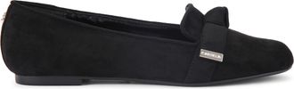 Carvela Womens Tempt Flat Loafers - Black Fabric - Size UK 7