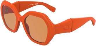 Longchamp LO814S 842 Womens Sunglasses Orange Size 55