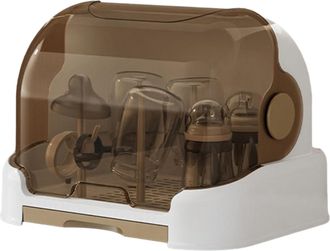 OEM Caja Para Biberones, Escurridor De Biberones Con Tapa, Soporte Para Biberones, Escurridor De Biberones, Escurridor De Biberones Para Beb&eacute;s, Caja Para 