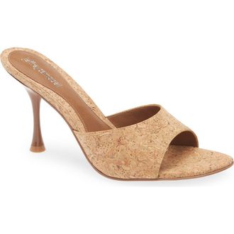 Jeffrey Campbell Agent Slide Sandal in Cork at Nordstrom Rack, Size 10