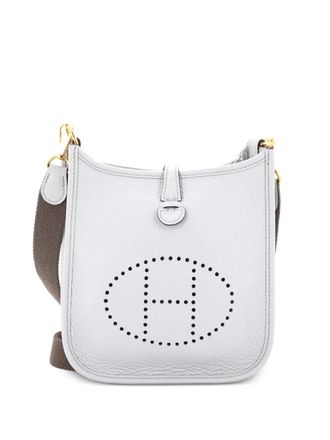 Herm&egrave;s Borsa a tracolla Evelyne Bag Gen III Clemence TPM - Blu