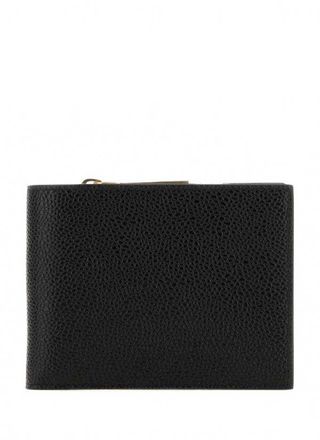 Thom Browne Pebble Grain Zipper Coin Pocket Wallet