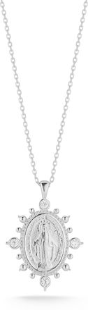 Glaze Jewelry Sterling Silver Mary Necklace
