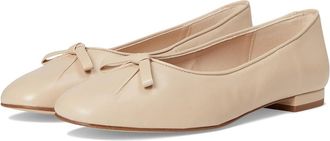 French Sole Poppie Womens Flat Shoes Beige : 9.5 M, Leather