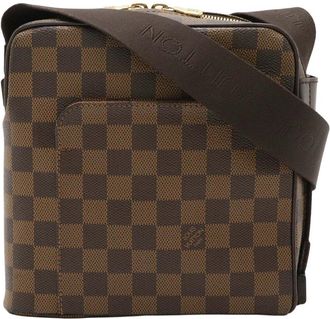 Louis Vuitton Brown Damier Ebene Olav (Authentic Pre-Loved)