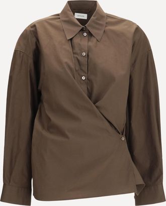 Christophe Lemaire Camicia in misto cotone Woman 40