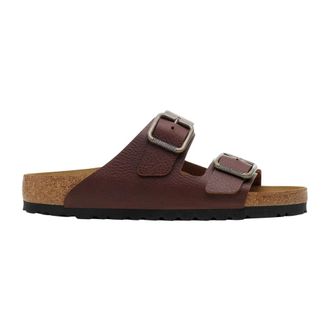 Birkenstock Sliders, male, Brown, Size: 12 US Arizona Wire Buckle