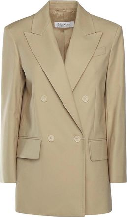 Max Mara Olimpia Stretch Canvas Jacket