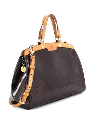 Louis Vuitton Brea Handbag Monogram Vernis MM satchel - Bruin