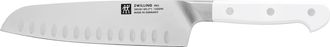 Zwilling Pro Le Blanc 7-inch Hollow Edge Santoku Knife